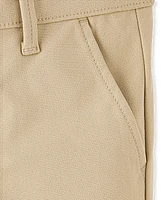 Girls Uniform Quick Dry Skinny Chino Pants