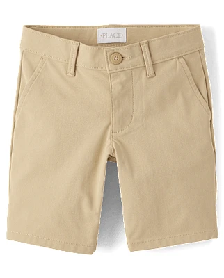 Girls Uniform Quick Dry Chino Shorts