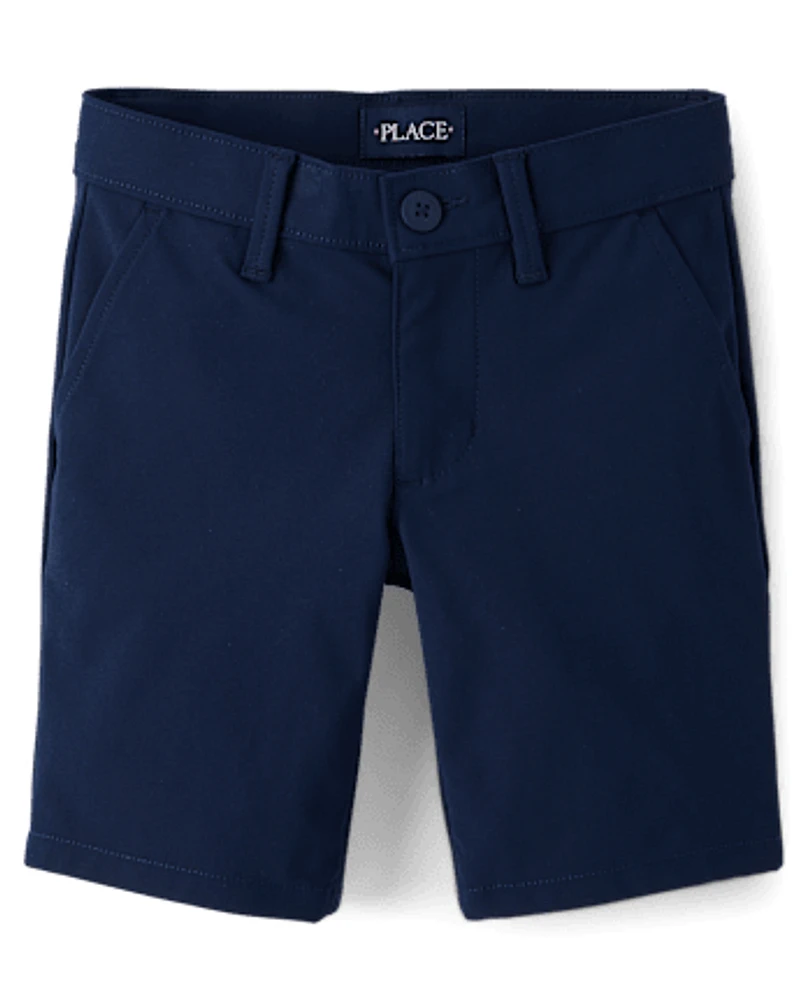 Girls Uniform Quick Dry Chino Shorts
