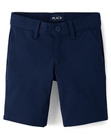 Girls Uniform Quick Dry Chino Shorts