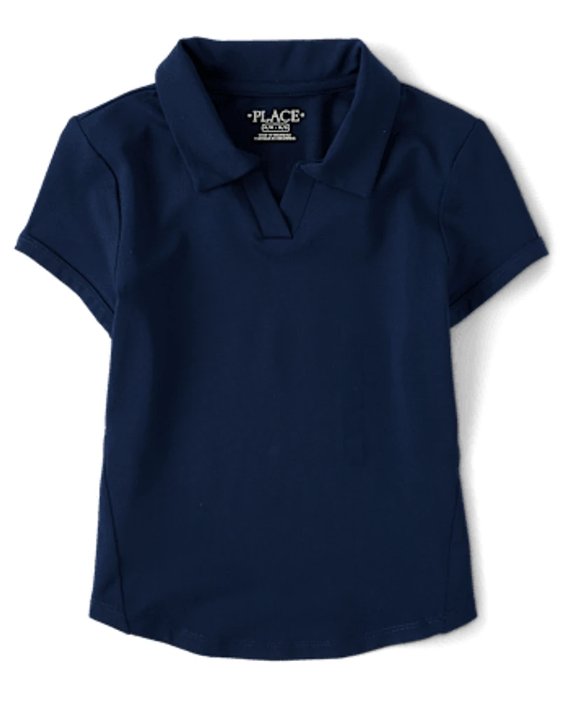 Girls Uniform Performance Polo