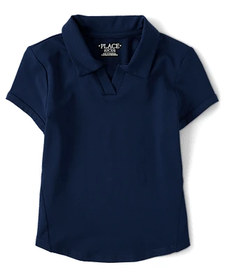 Girls Uniform Performance Polo
