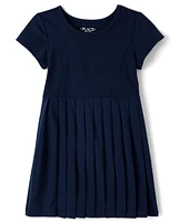Girls Uniform Quick Dry Pleated Tennis Dress