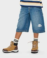 Kids Denim Baggy Carpenter Jorts