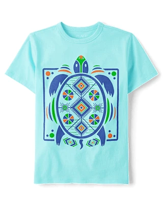 Boys Turtle Graphic Tee