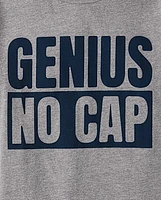 Boys Genius No Cap Graphic Tee