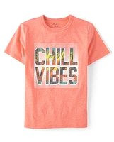 Boys Chill Vibes Graphic Tee