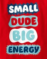 Baby And Toddler Boys Big Energy Graphic Tee