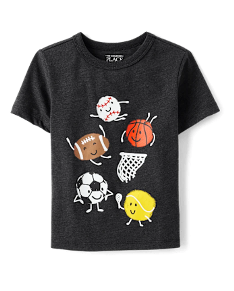 Baby And Toddler Boys Sports Graphic Tee