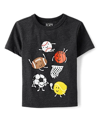 Baby And Toddler Boys Sports Graphic Tee
