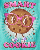 Girls Smart Cookie Graphic Tee