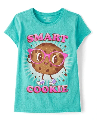 Girls Smart Cookie Graphic Tee