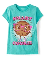 Girls Smart Cookie Graphic Tee