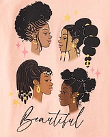 Girls Beautiful Graphic Tee