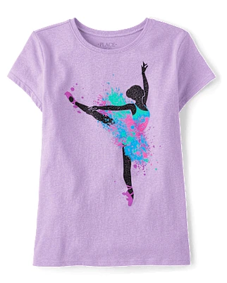 Girls Ballerina Graphic Tee