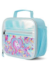 Girls Crackle Shakey Unicorn Lunchbox