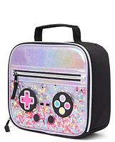 Girls Iridescent Shakey Video Game Lunchbox