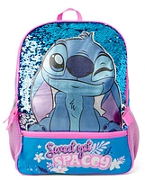 Girls Stitch Backpack 2-Piece Set