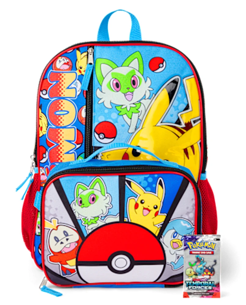 Boys Pokemon Backpack 2-Piece Set