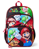 Boys Super Mario Backpack 2-Piece Set
