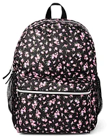 Girls Floral Backpack