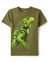 Boys Iguana Graphic Tee