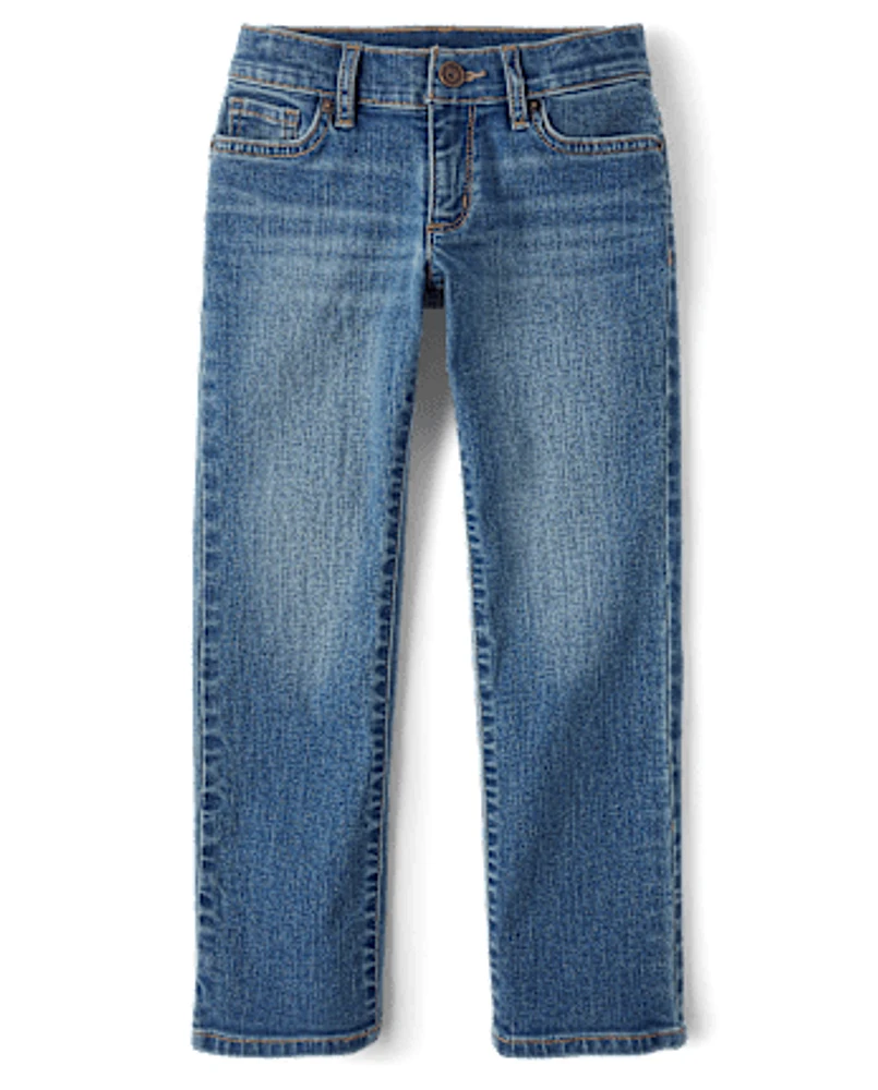 Girls 90s Straight Jeans