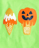 Baby And Toddler Boys Halloween Ice Cream Graphic Tee