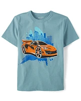 Boys City Car Graphic Tee