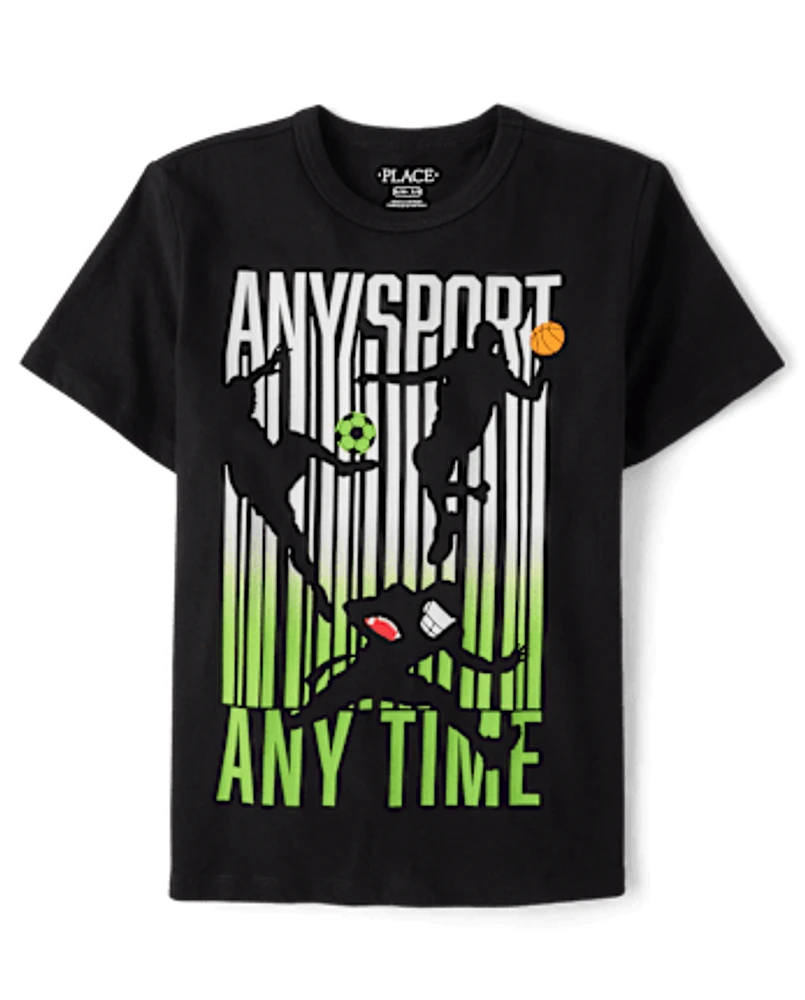 Boys Any Sport Player Graphic Tee