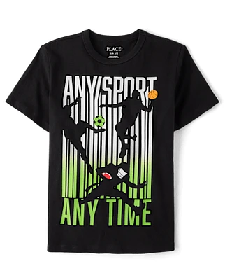 Boys Any Sport Player Graphic Tee