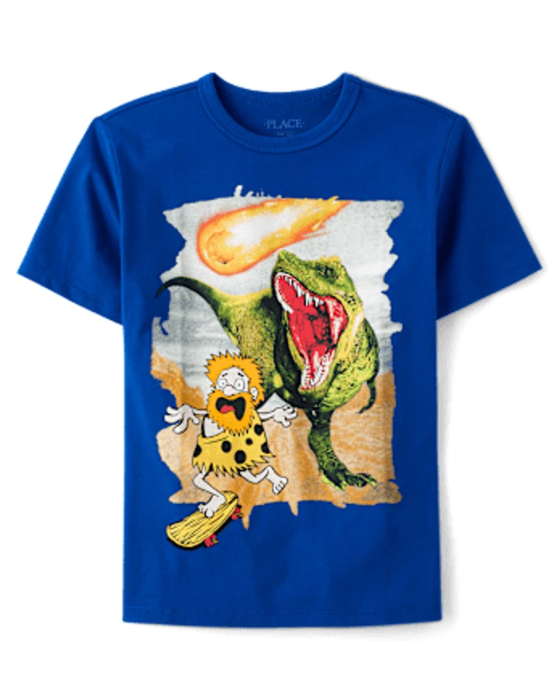 Boys Dino Graphic Tee