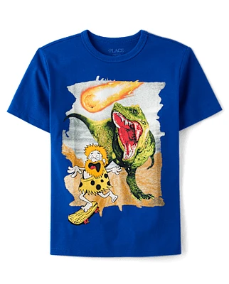 Boys Dino Graphic Tee