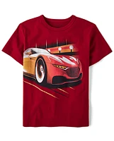 Boys Racecar Graphic Tee