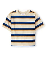 Kids Striped Boxy Top