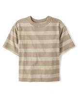 Kids Striped Boxy Top