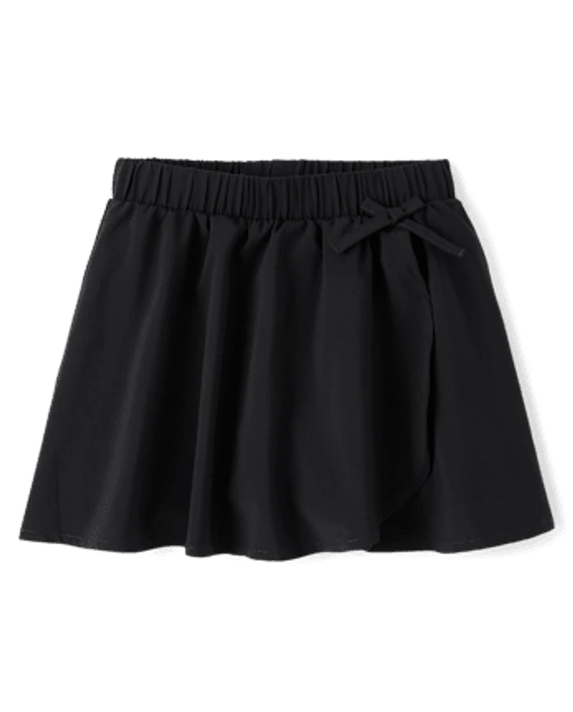 Girls Quick Dry Wrap Skort