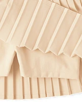 Girls Quick Dry Pleated Skort