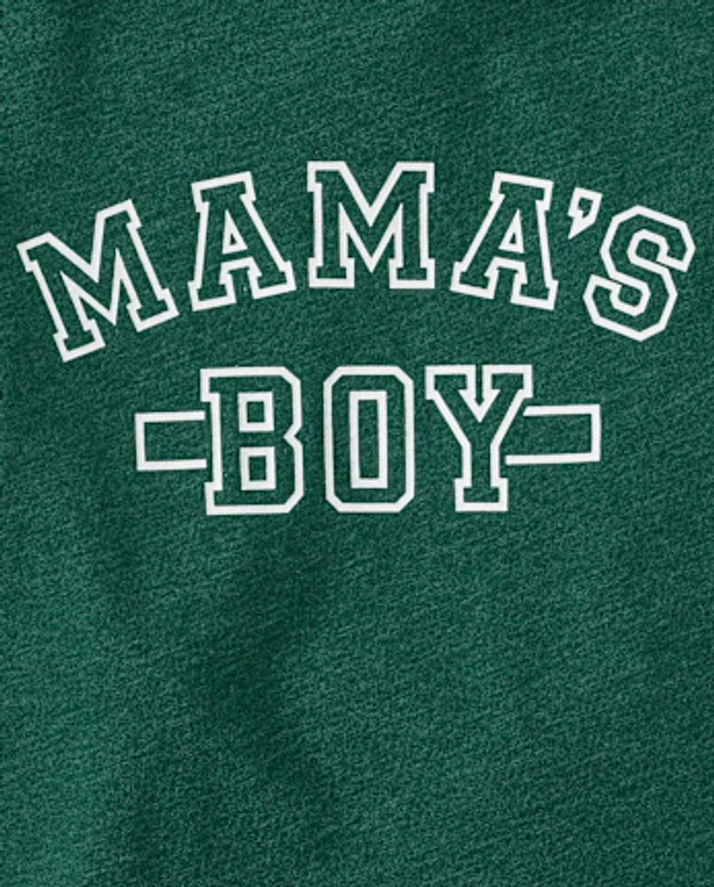 Baby And Toddler Boys Mama's Boy Graphic Tee