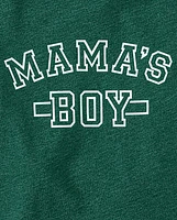 Baby And Toddler Boys Mama's Boy Graphic Tee