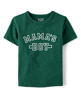 Baby And Toddler Boys Mama's Boy Graphic Tee