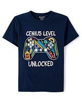 Boys Genius Level Graphic Tee
