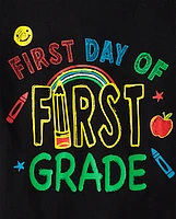 Boys First Day Grade Graphic Tee
