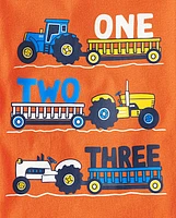 Lot de 3 t-shirts graphiques pour bébés et tout-petits garçons