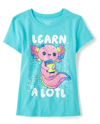 Girls Learn A Lotl Graphic Tee