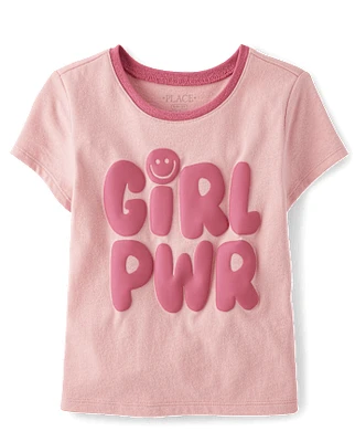 Girls Girl Pwr Graphic Baby Tee