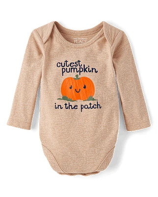 Baby Cutest Pumpkin Patch Graphic Bodysuit