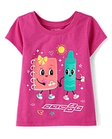 Toddler Girls Hopscotch Graphic Tee