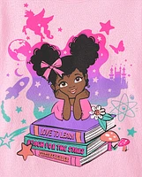 Toddler Girls Books Graphic Tee