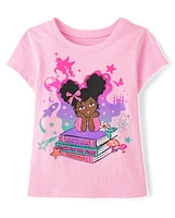 Toddler Girls Books Graphic Tee
